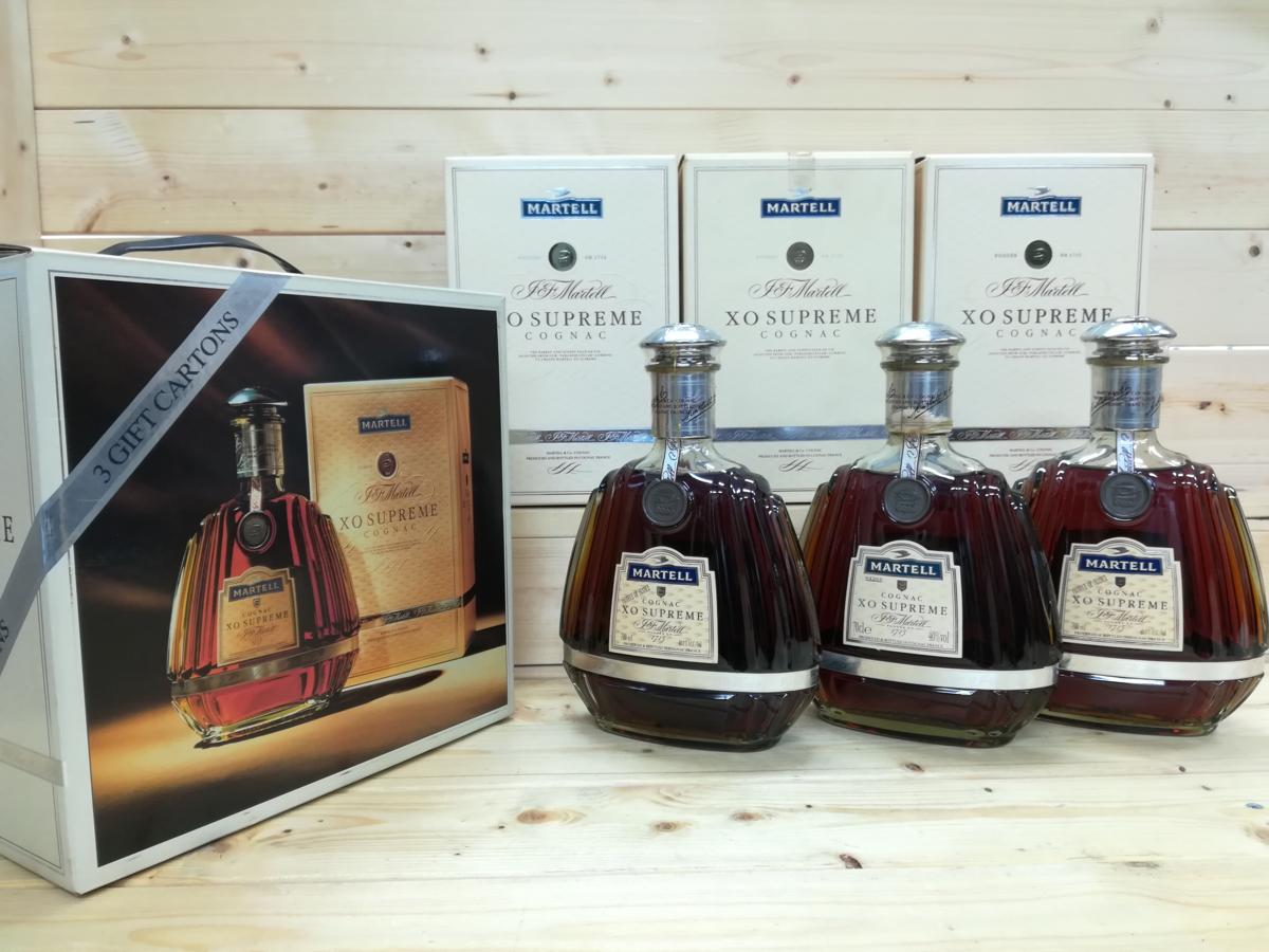 古酒 MARTELL XO SUPREME コニャック 750ml XO マーテル グリーン 