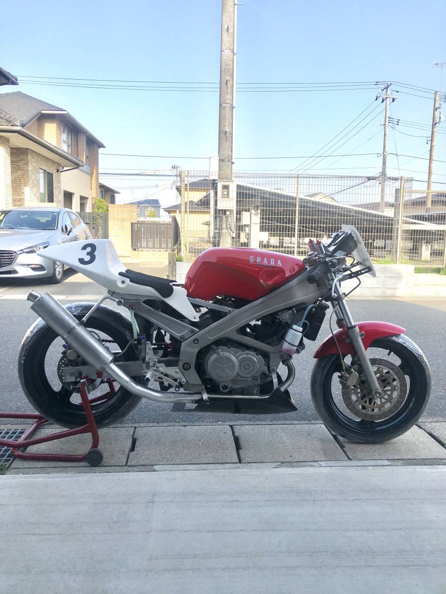 VT250スパーダ　レーサー　筑波TT FT2等