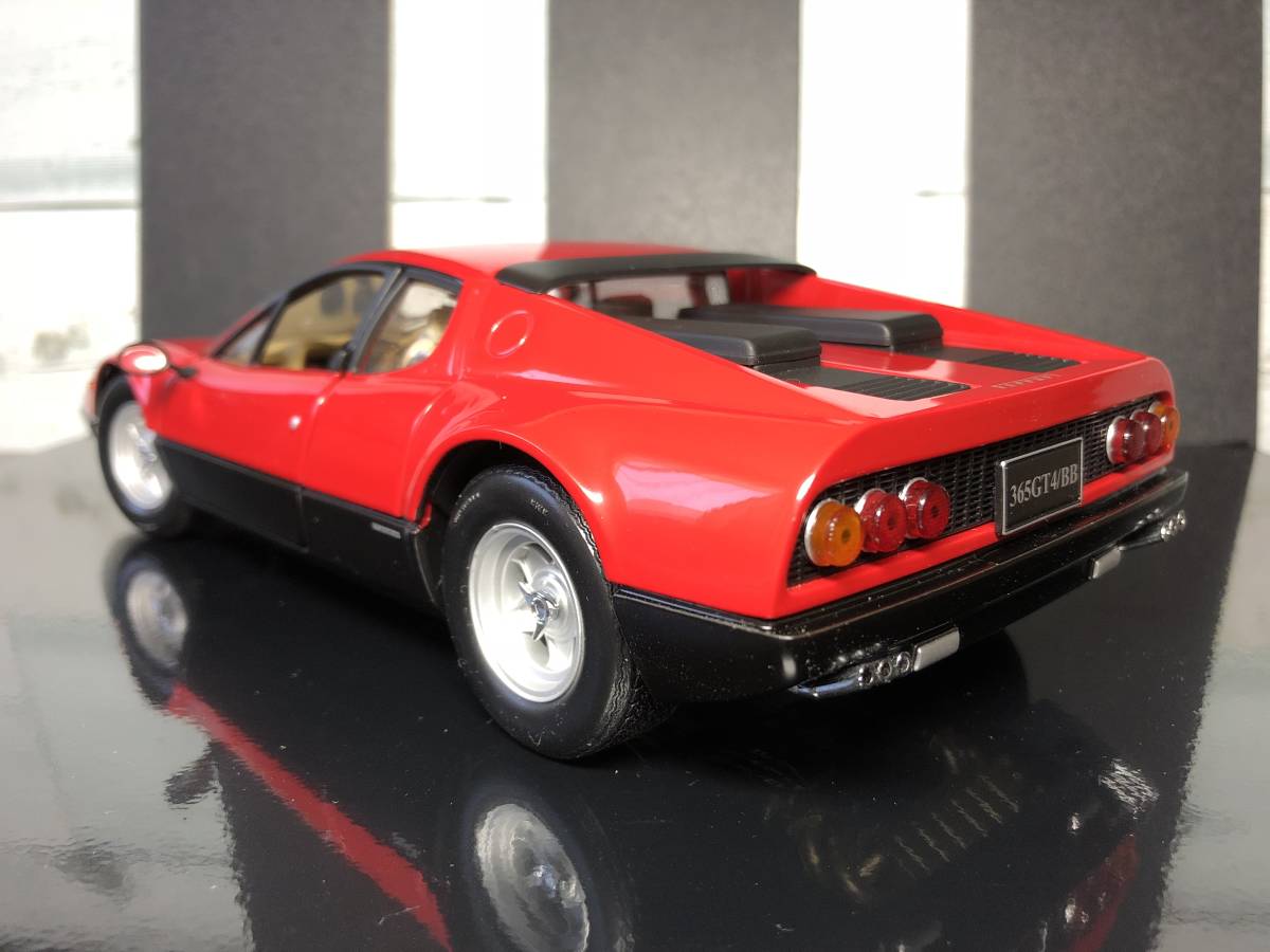 1/18 KYOSHO 京商 モデル Ferrari フェラーリ 365GT4/BB RED ミニカー フェラーリ 1⁄18 | レッド 品 ミントグリーン
