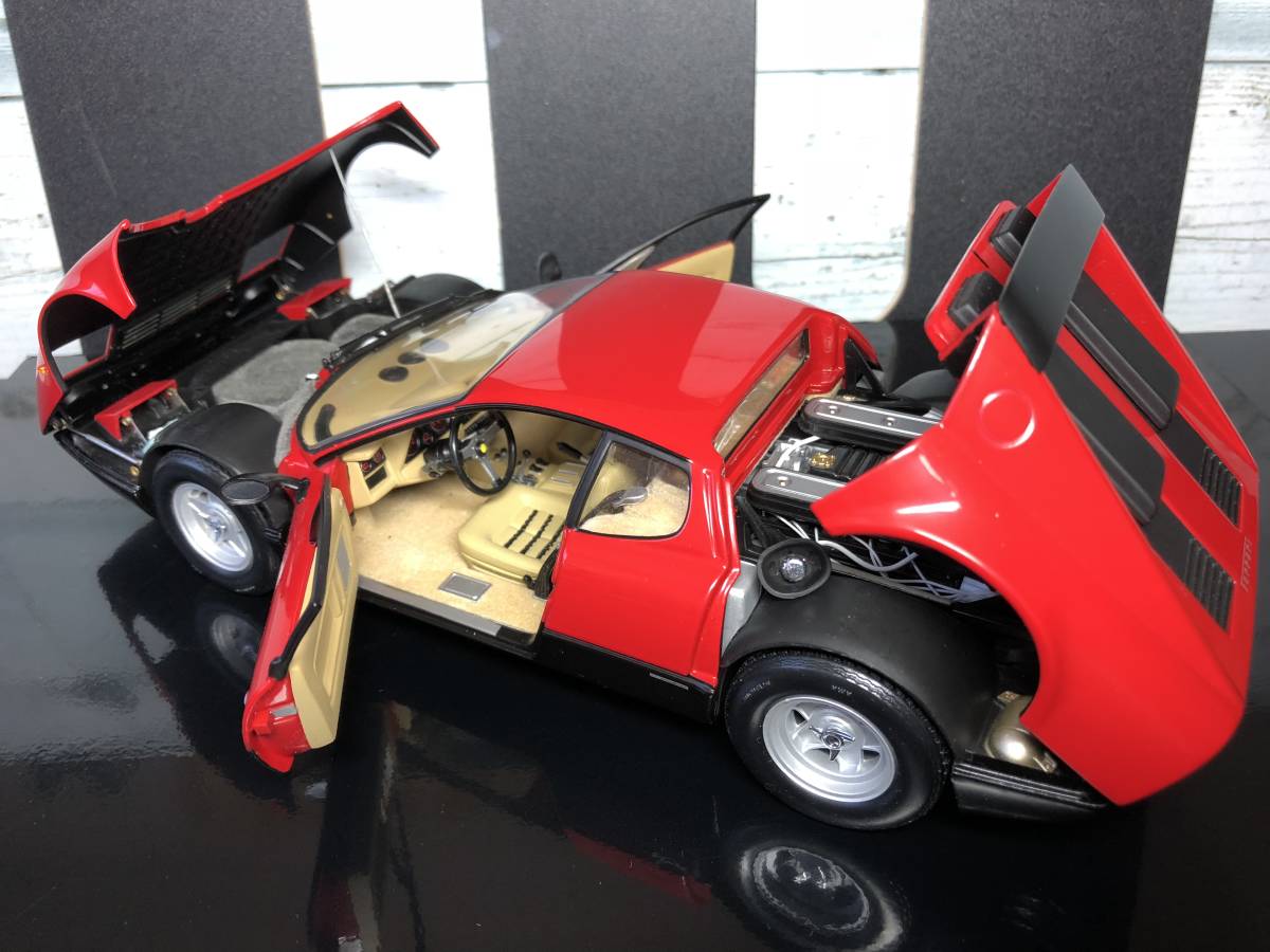 1/18 KYOSHO 京商 モデル Ferrari フェラーリ 365GT4/BB RED ミニカー フェラーリ 1⁄18 | レッド 品 ミントグリーン