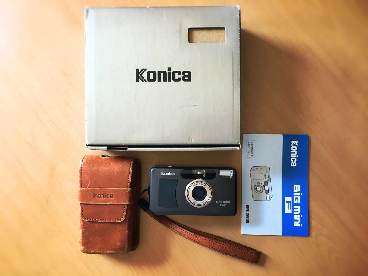 コニカ Big mini F Limited コンパクトフィルムカメラ KONICA LENS F2