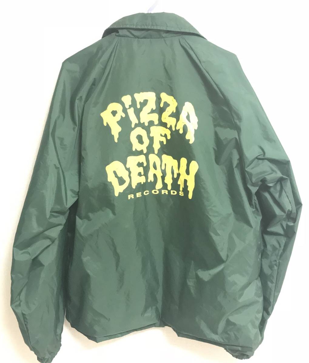 入荷しました即納 PIZZA OF DEATH ロゴ コーチジャケット ken yokoyama