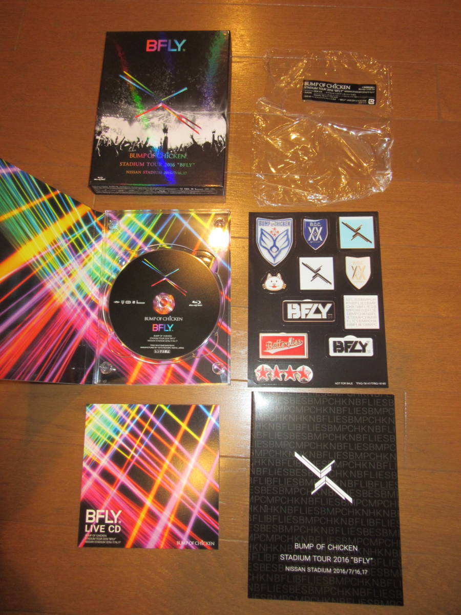 美品 初回限定盤 2016 BUMP OF CHICKEN STADIUM TOUR BFLY NISSAN