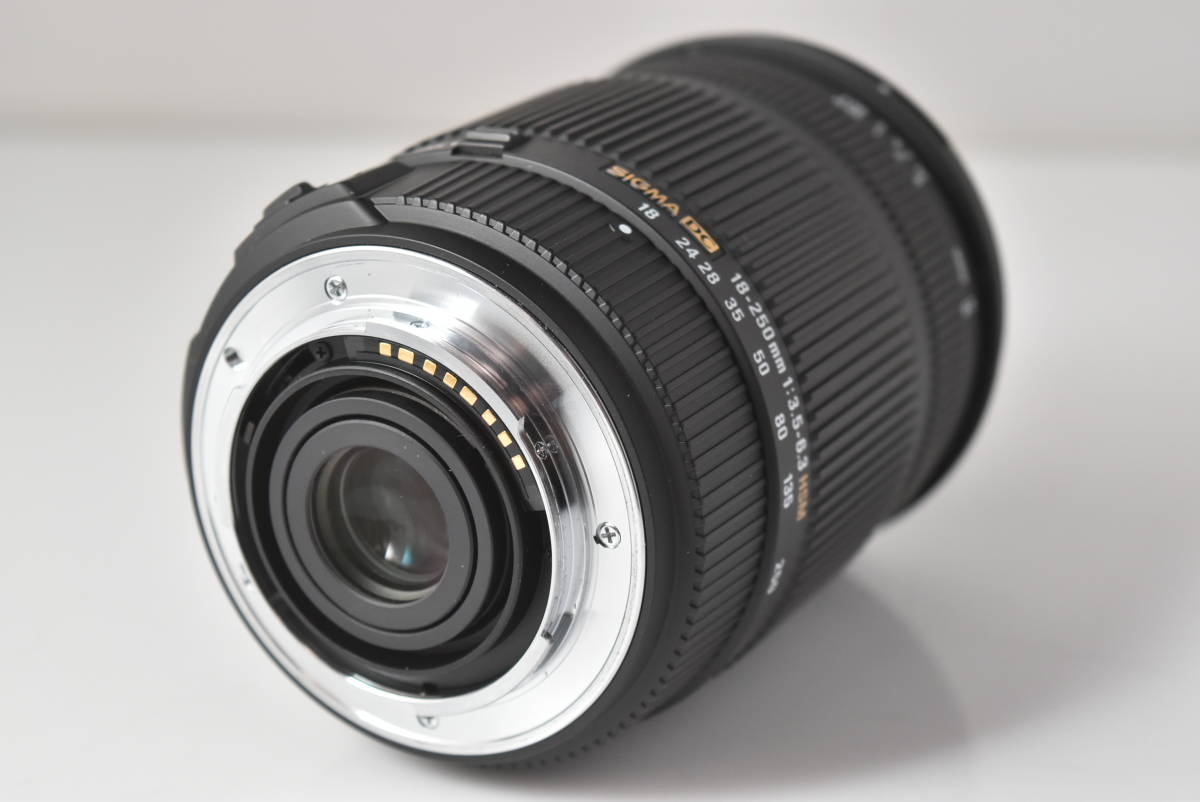 レンズ(ズーム) SIGMA 18-300mm F3.5-6.3 DC MACRO OS HSM シグマ 18-250mm F3.5-6.3 DC OS HSM SO ソニー用 中古シグマ SIGMA 18-