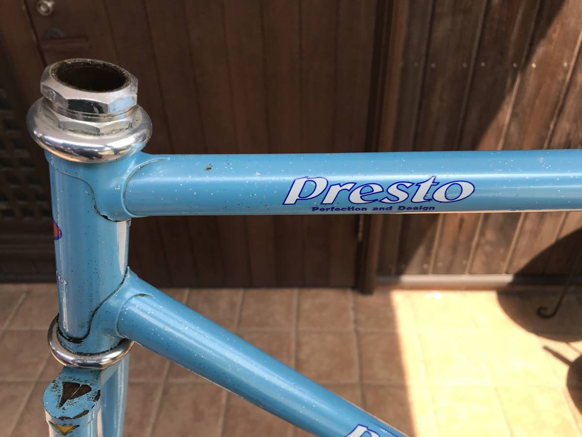 競輪用 ピストフレーム prestoプレスト 競輪用 ピストフレーム presto