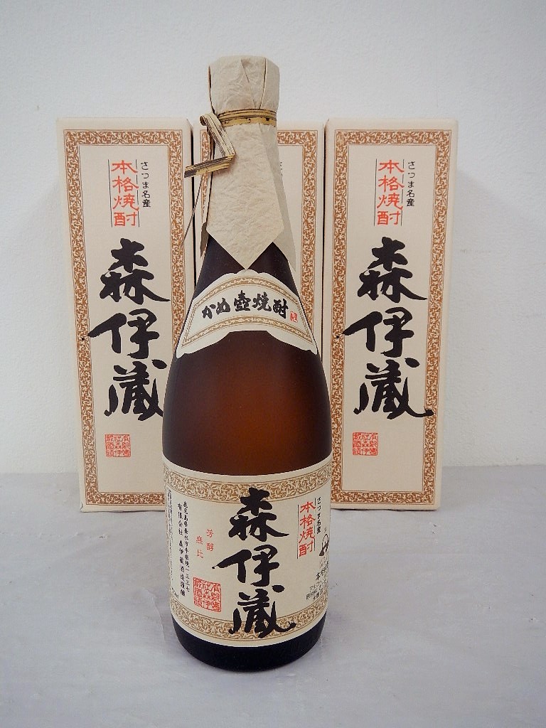 YQ19 JAL 日本航空 本格焼酎 森伊蔵 720ml 3本セット 6本セット森