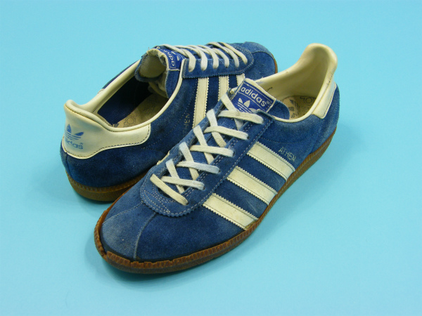 70's adidas アディダス ATHEN アテネ スニーカー ブルー 日本製 #37465 ヴィンテージ ビンテージ スニーカー