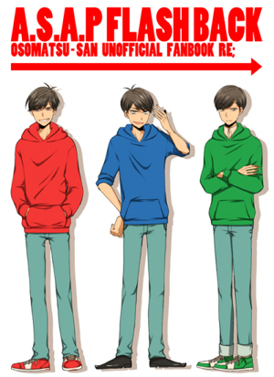A おそ松さん S - おそ BL松 2」再録集 FLASH P P⁄水無月「A BACK