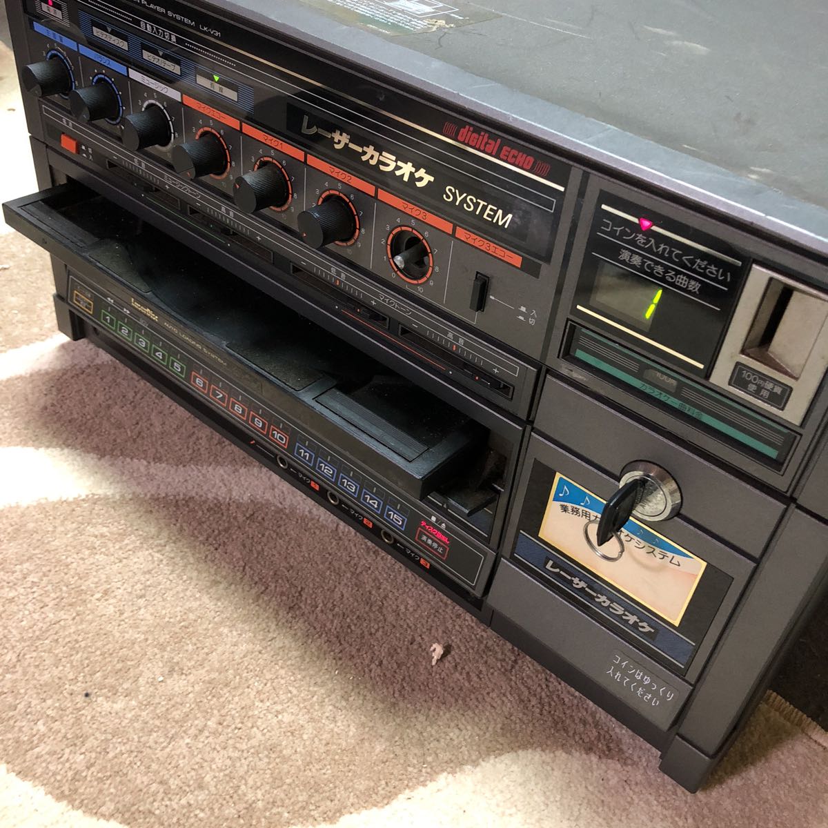 レーザー カラオケ システム LK-V31 PIONEER パイオニア コイン 100円