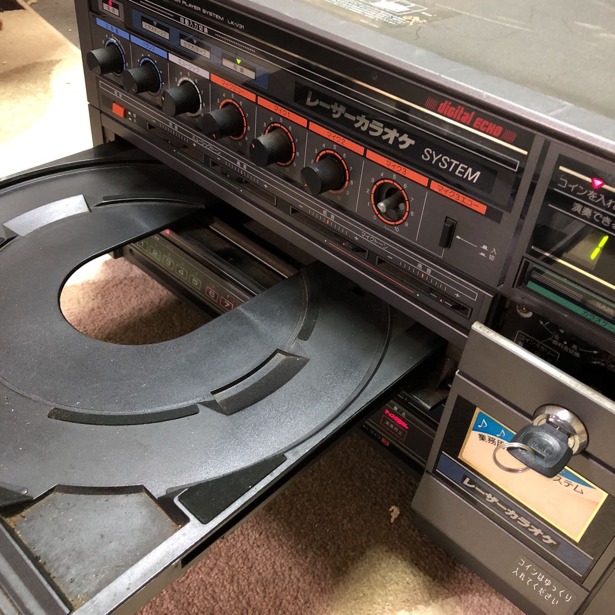 レーザー カラオケ システム LK-V31 PIONEER パイオニア コイン 100円