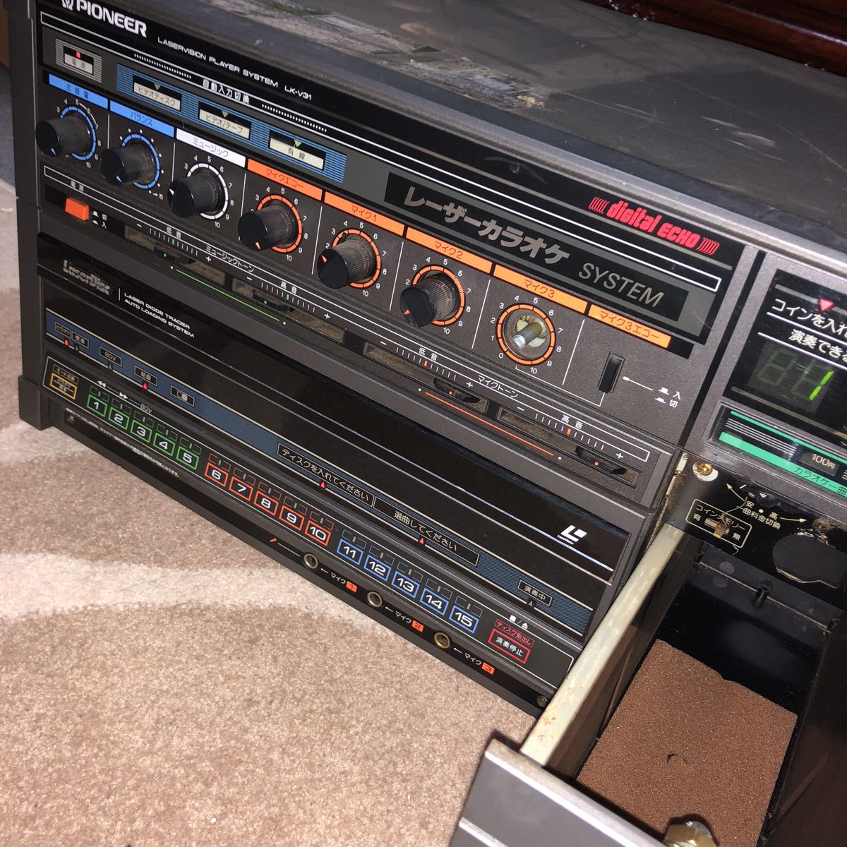 レーザー カラオケ システム LK-V31 PIONEER パイオニア コイン 100円