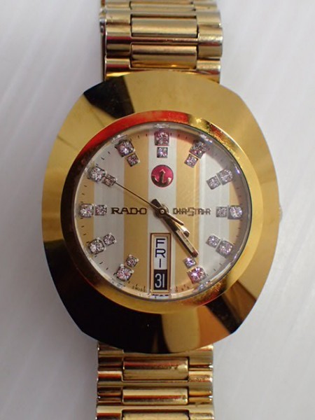 y1291/ RADO ラドー 腕時計 ダイヤスター ゴールド GP 12923528