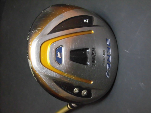 Y869▽HONMA 1W 10° BEREES WG710 2つ星 ARMRO UD49 flex R▽