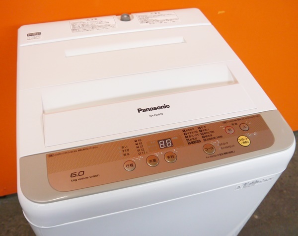 2017年製 Panasonic パナソニック 洗濯機 6kg NA-F60B10 Panasonic 