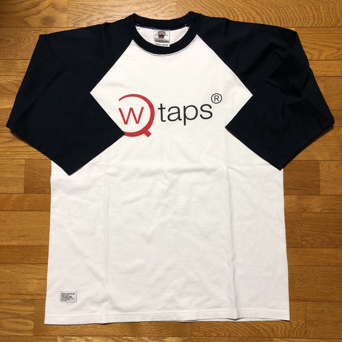 WTAPS ⁄ Tシャツ 7分袖 ダブルタップス ラグラン 21SS サイズ:L wtaps 