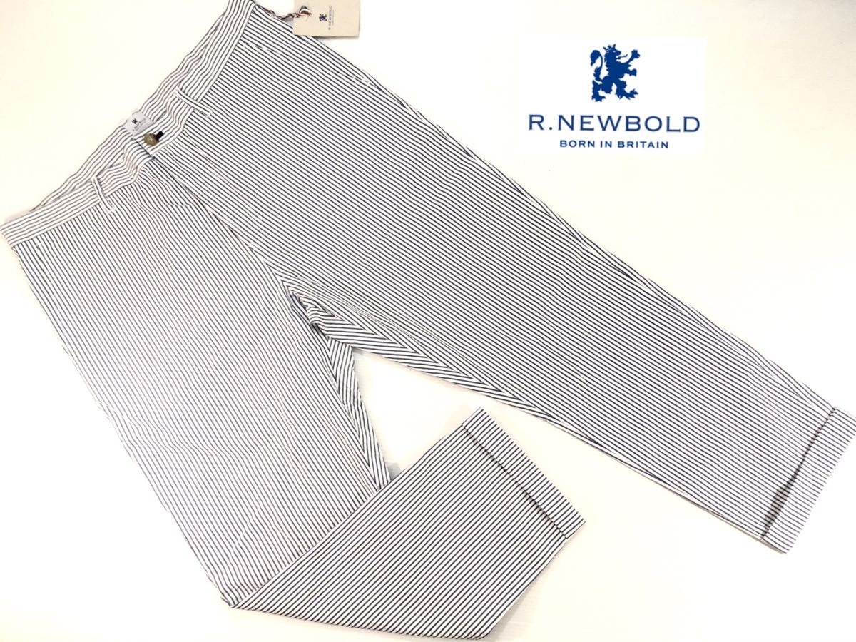 セール，100%新品 春服 定価1.4万 ポールスミス R.NEWBOLD シアサッカー ストライプ クロップドパンツ 2XL Paul Smith 大きいサイズ(ボトムス)｜売買されたオークション情報、yahooの商品情報をアーカイブ公開 - オー 男性用