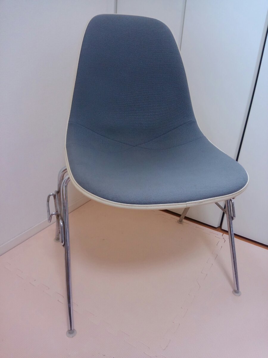 ハーマンミラー イームズシェルチェア ブルーファブリック 【公式通販】
