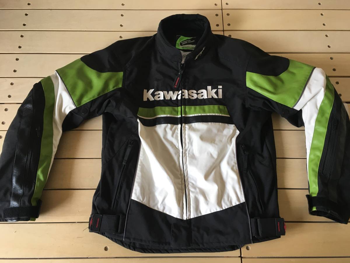 Kawasaki Ninja バイクジャケット バイクウェア ライダージャケット M