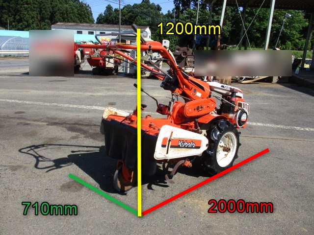 クボタ TG750 中古 管理機 – 農キング 中古管理機 TRS6000 
