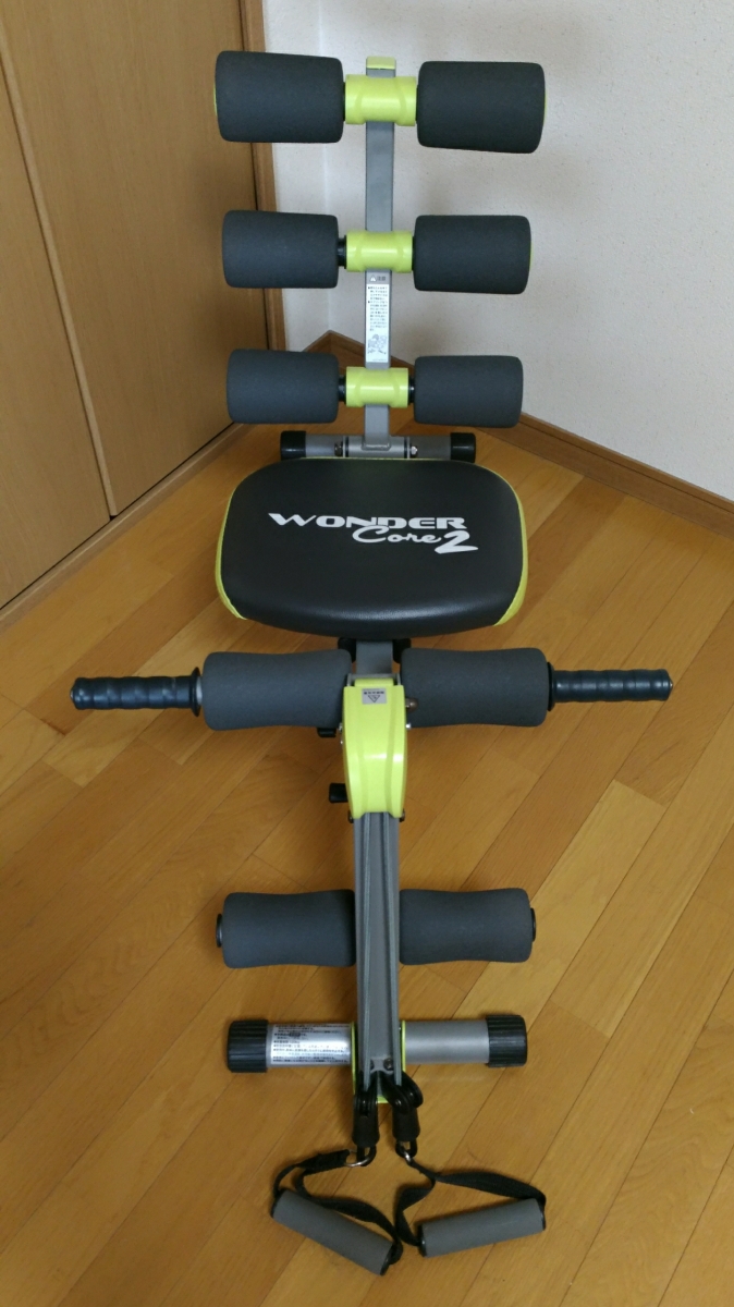 ワンダーコア2　WC-83J　腹筋マシン　防音マット付属　筋トレ　フィットネス　WONDER Core2 　エクササイズ　家庭用 ショップジャパン 送料無料】【正規品】ショップジャパン 【WONDER Core2】ワンダーコア2