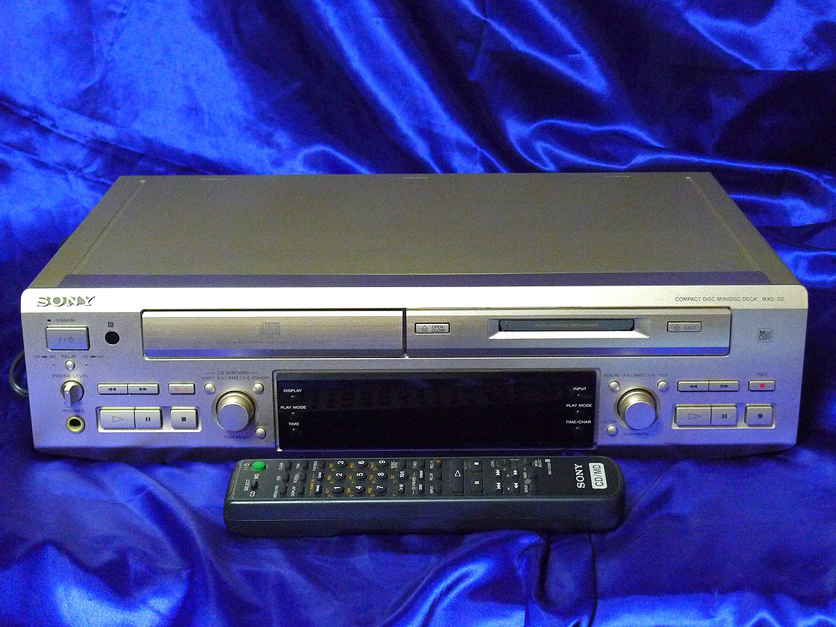 SONY MXD-D2 CDプレーヤー　MDレコーダー ソニー　動作品 SONY MXD-D2 CD/MDデッキ 再生確認のみ 【公式通販】