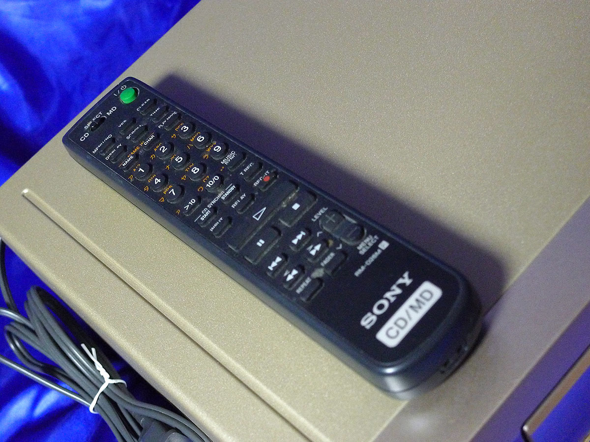 SONY MXD-D2 CD/MDデッキ 再生確認のみ 【公式通販】