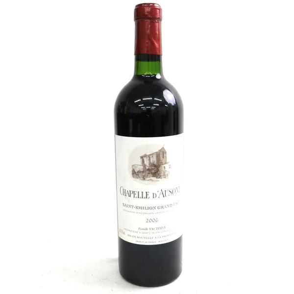 爆買い，人気セール CHAPELLE D'AUSONE シャペルドーゾンヌ 2000 O8D1044(サン・テミリオン)｜売買されたオークション情報、yahooの商品情報をアーカイブ公開 - オークファン 赤