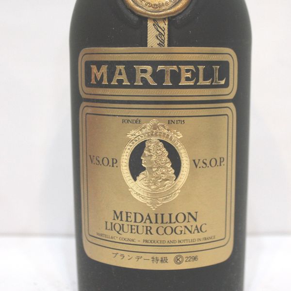 ☆古酒 MARTELL（マーテル）VSOP メダイヨン 旧ラベル N8E0813