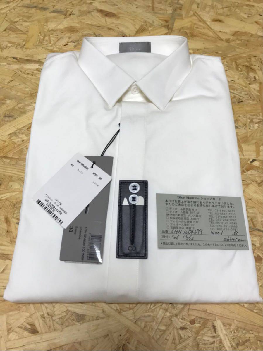 エディ期 Dior HOMME ディオールオム BEE ワンポイント レギュラー