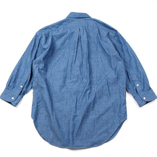 803410 新品 Psycho Bunny サイコバニー 5分丈袖シャンブレーシャツ 0 3F1 Bunny｜サイコバニー Psycho 公式ブランド メンズ ラバーロゴバニー Tシャツ｜Psycho