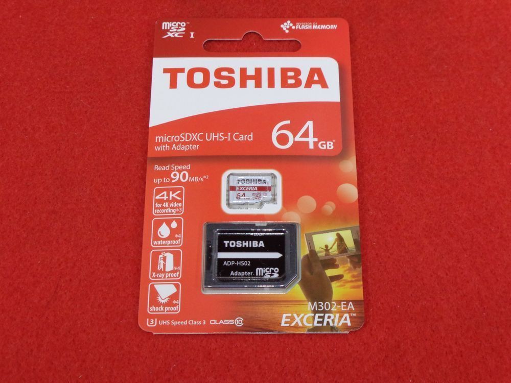 Carte Mémoire MicroSD Toshiba Exceria PRO 32Go M401 U3 ( Adaptateur SD - Foto 9