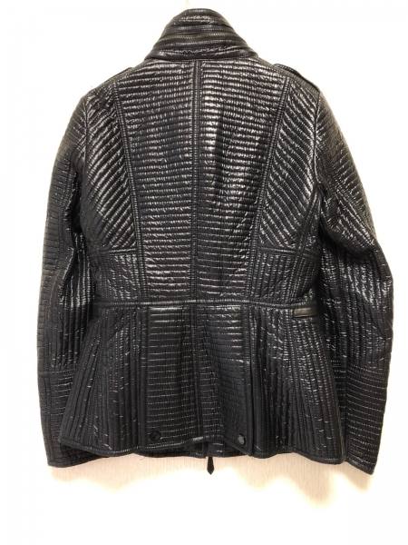 バーバリーロンドン Burberry LONDON ジャケット ブルゾン サイズUSA4 S 黒 レディース キルティング/フード収納/冬物