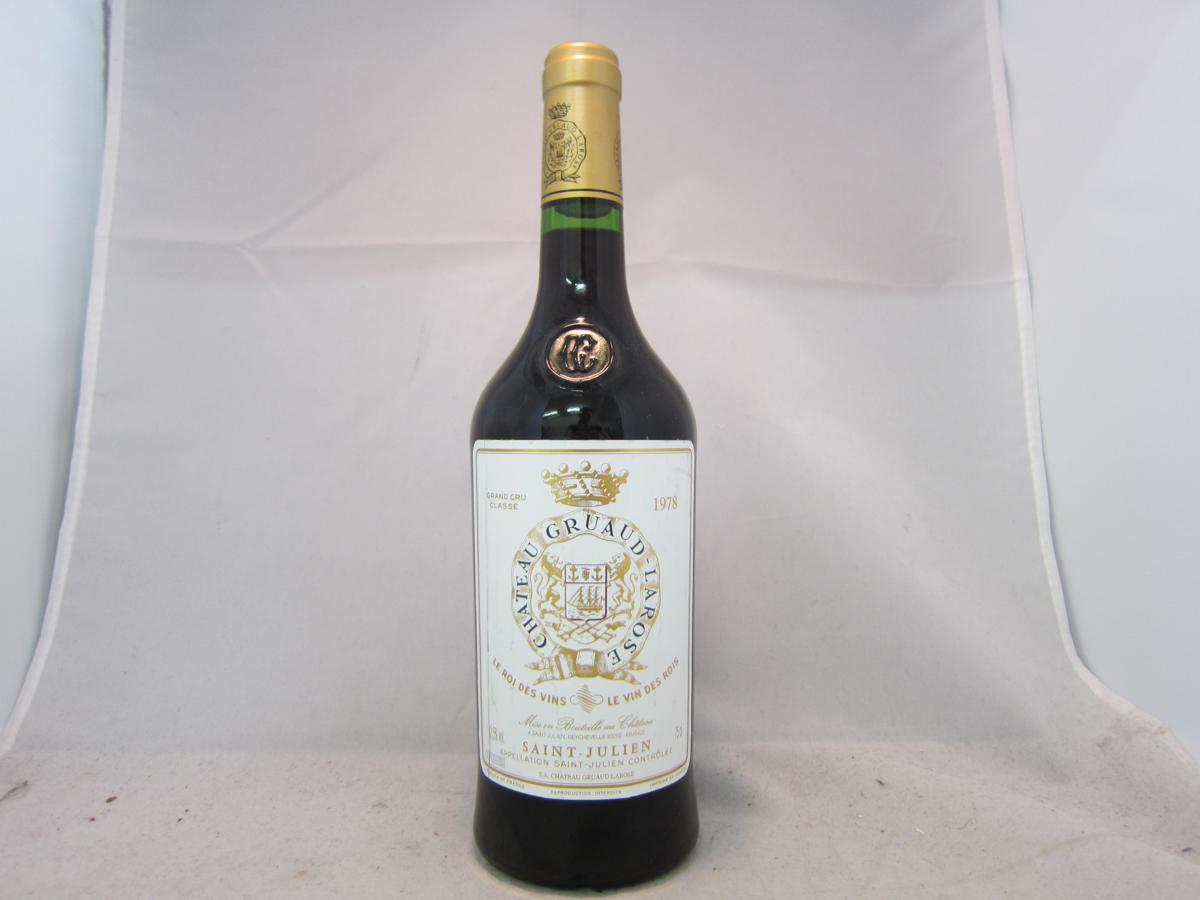 シャトー・グリュオー・ラローズ1978 750ml 6本セット｜Www