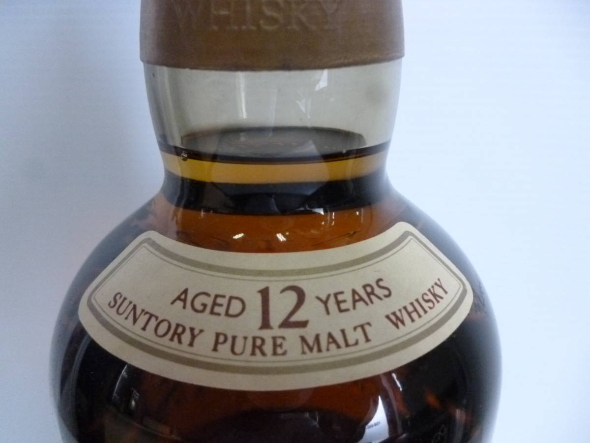 ♪古酒/未開栓 ウイスキー SUNTORY/サントリー 山崎 ピュアモルト 12年