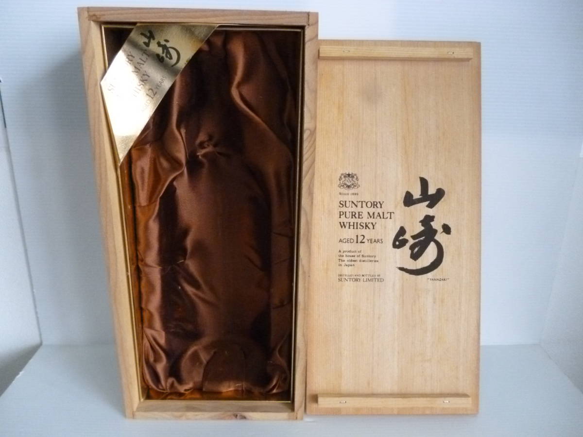♪古酒/未開栓 ウイスキー SUNTORY/サントリー 山崎 ピュアモルト 12年