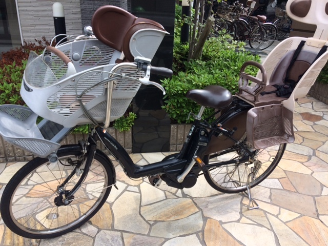 ☆ヤマハ YAMAHA リトルモア 3人乗り 電動自転車 幼児2人乗せ 電動