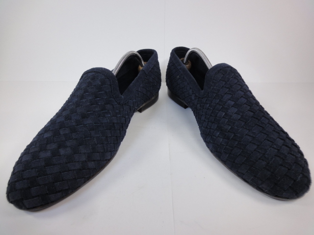 ザラ 本物 Zara 靴 26 5cm 紺 スリッポン ローファー ビジネスシューズ 編み込み スエード 男性用 メンズ Eu 41 男性用 売買されたオークション情報 Yahooの商品情報をアーカイブ公開 オークファン Aucfan Com
