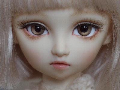 ◆◆グラスアイ　17.5mm　アンバー