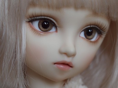 ◆◆グラスアイ　17.5mm　アンバー