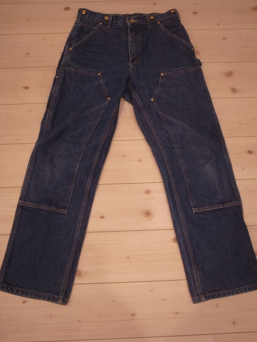 お得，定番人気 カーハート ダブルニー デニムパンツ サイズ30(ボトムス)｜売買されたオークション情報、yahooの商品情報をアーカイブ公開 - オークファン 男性用