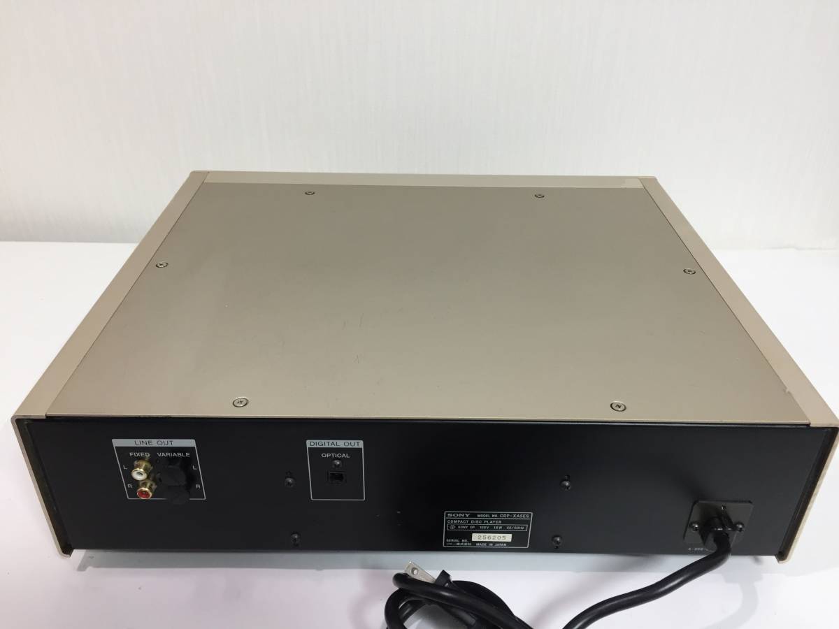 SONY CDプレーヤー CDP-XA5ES 中古品2968 家電、AV、カメラ CDデッキ
