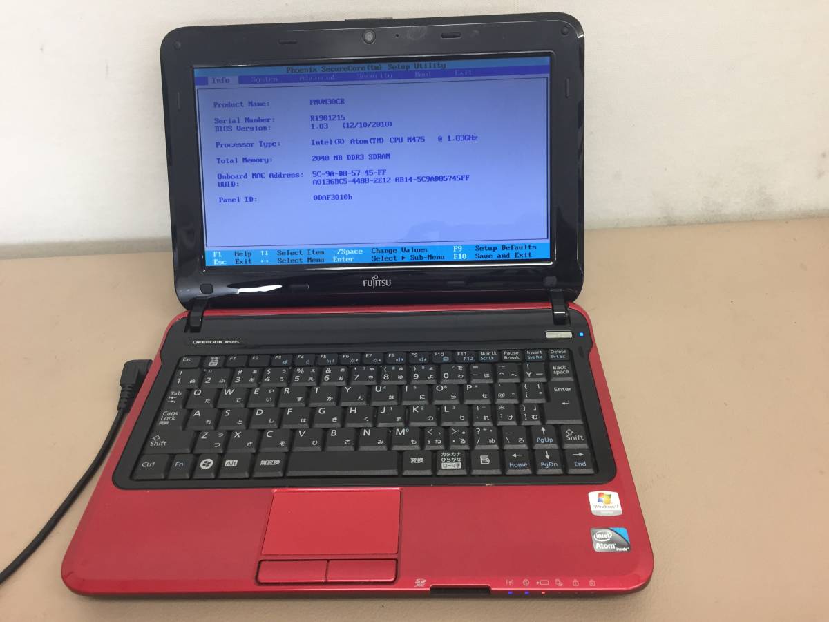 富士通 FMV LIFEBOOK MH30⁄C FMVM30CR [ルビーレッド] 価格比較 - 価格.com