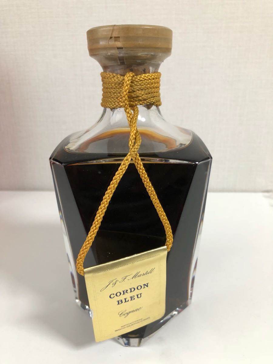 古酒・未開栓】マーテル コルドンブルー バカラ クリスタル 箱 替栓付