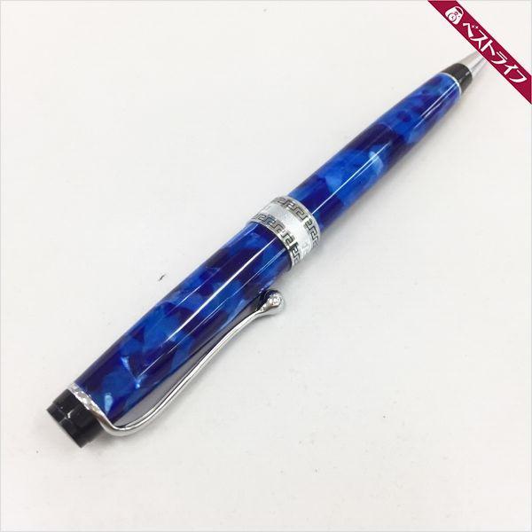 1円 本物 AURORA アウロラ ボールペン オプティマ ブルー系 筆記確認済
