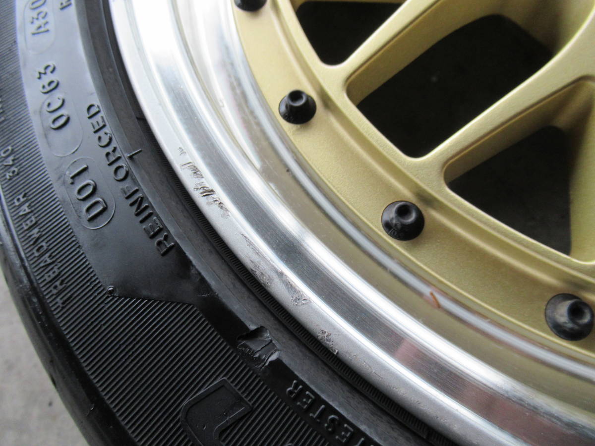 BBS BBS LM090 ゴールド 7.5J ET48 PCD100 5H 215 45 R17 ラジアル 