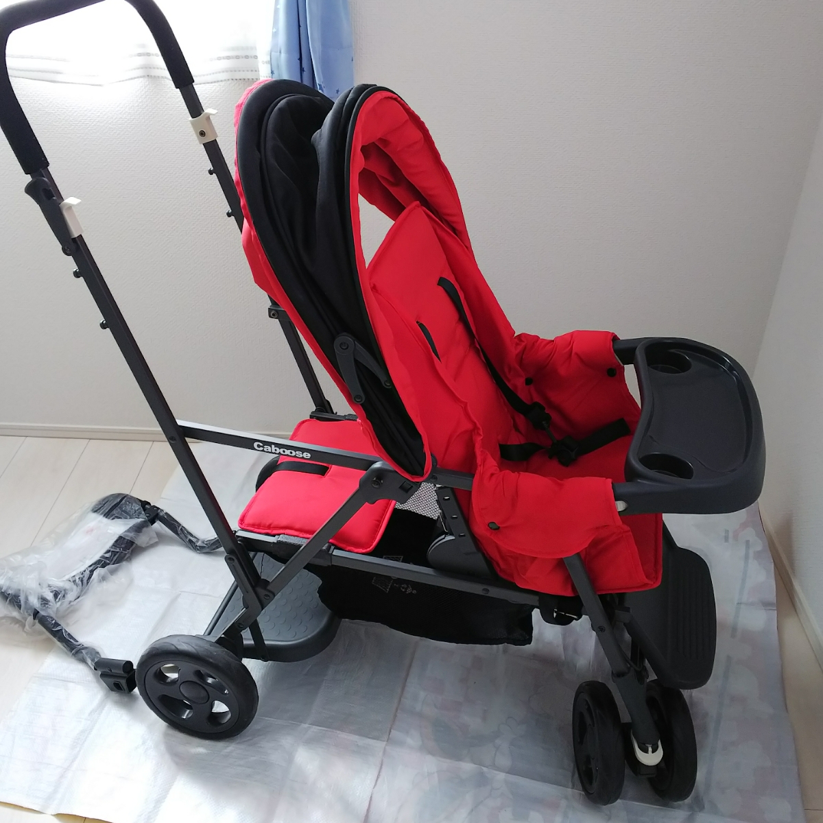 ジュービー Joovy ジュービー カブース グラファイト2人乗り 緑 売