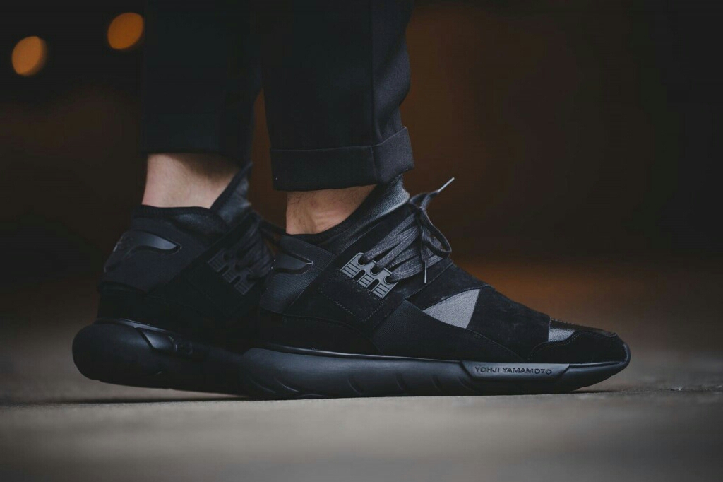 y-3 ワイスリー QASA HIGH カーサハイ スニーカー コアブラック ブラックレザー BB4733 27.0cm ヨウジヤマモト