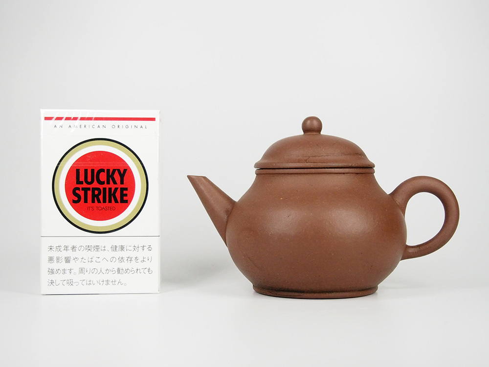 中国美術 溪惠孟臣制 紫砂単孔急須 一対 朱泥紫泥 唐物煎茶道具在銘