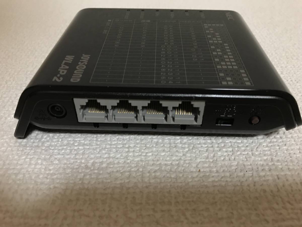 WLAP-2 JOYSOUND 無線LANアクセスポイント アクセスポイント 業務用 あ