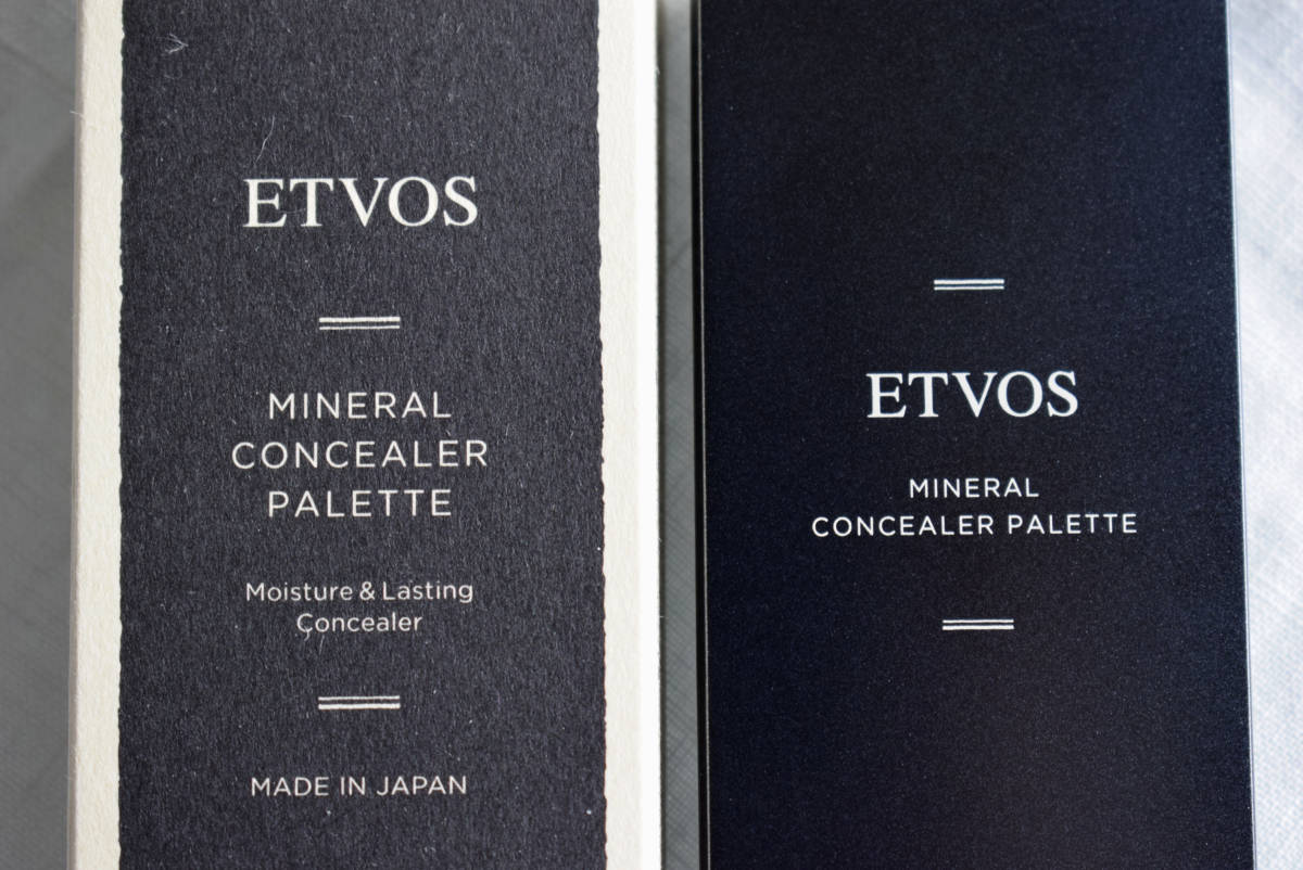 ETVOS(エトヴォス) ミネラル(3色)コンシーラーパレット(3.1g) 中古(数回使用)外箱あり/ONLINE STOREより購入(4/23出荷分)_1